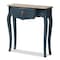 Baxton Studio Mazarine and Provincial Blue Spruce Finished Console Table 146-8179 - alternate 4